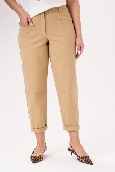 Брюки Панда 16460 бежевый - фото 3