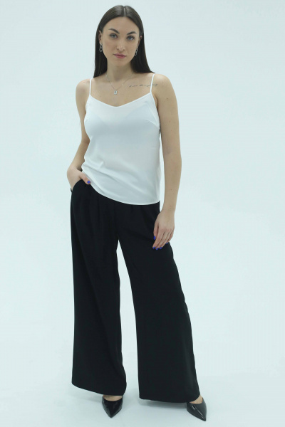 Блуза Панда 66643w молочный - фото 2