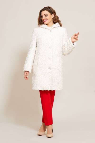 Куртка Магия Стиля М-2509у белый - фото 2