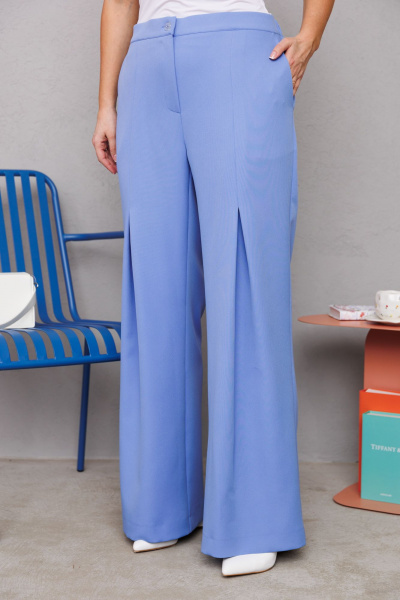 Брюки, жакет Mubliz 268 голубой - фото 8