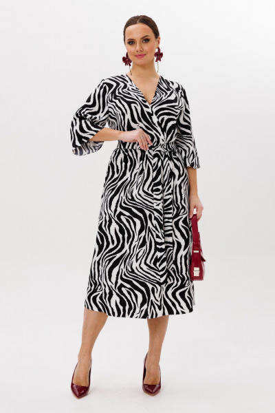 Платье Mubliz 265 зебра - фото 1