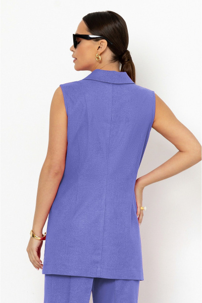 Брюки, жилет Lissana 4882 фиолетовый - фото 6