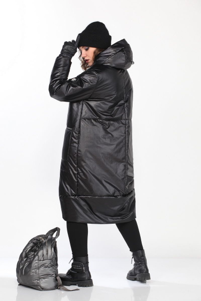 Пальто Lady Secret 8283 черный - фото 10