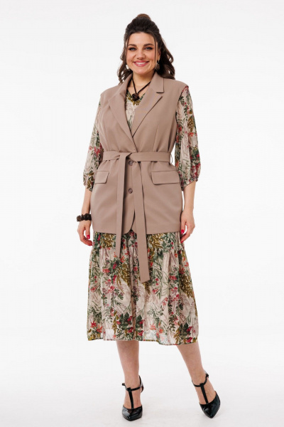 Жилет Anelli 1502 тосканский_песок - фото 10