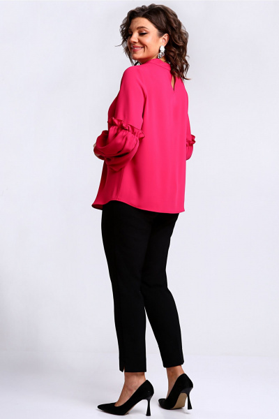 Блуза Таир-Гранд 62433 фуксия - фото 6