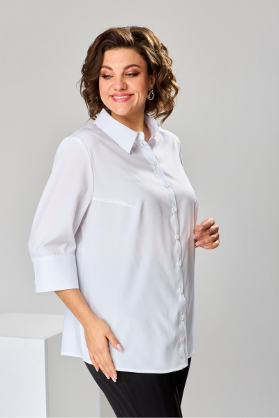 Блуза, брюки, жилет Romanovich Style 3-1759 чёрный/полоска - фото 4