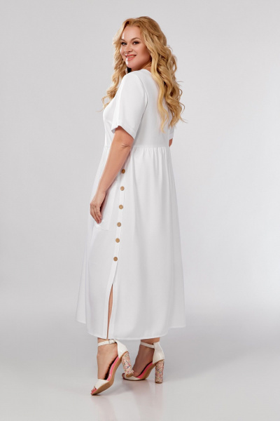 Платье Swallow 815.1 белый - фото 5