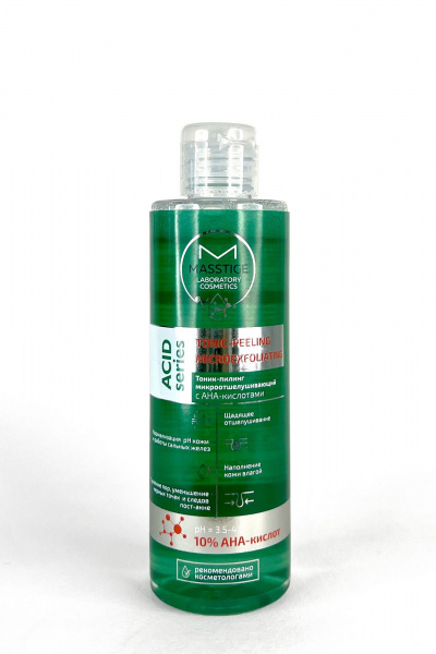 Тоник для лица Masstige ACID Series Тоник-пилинг микроотшелущивающий 200 мл - фото 1