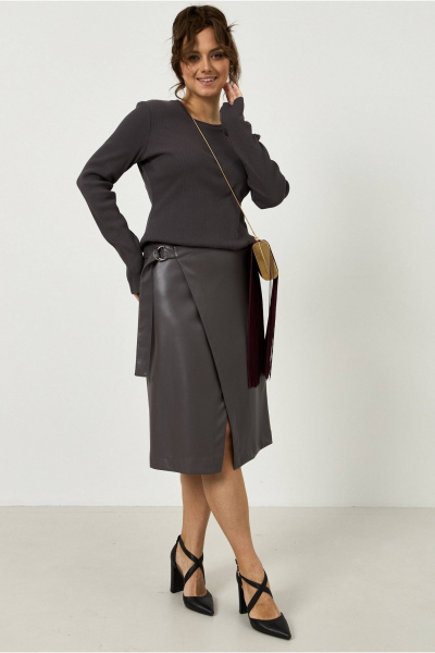 Юбка Avord V3163 серый - фото 1