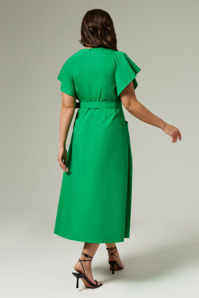 Платье Панда 143683w ярко-зеленый - фото 7