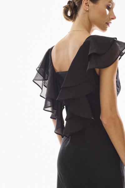 Платье DAVA 1218 черный - фото 10