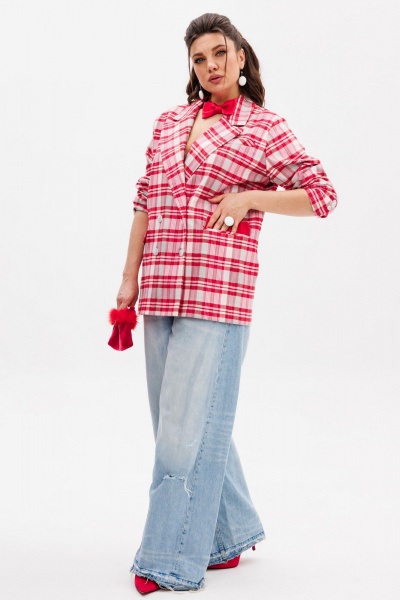 Жакет Anelli 1371 пылающий_ритм - фото 4