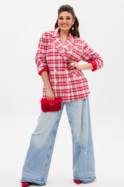 Жакет Anelli 1371 пылающий_ритм - фото 2