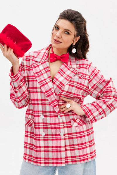 Жакет Anelli 1371 пылающий_ритм - фото 1