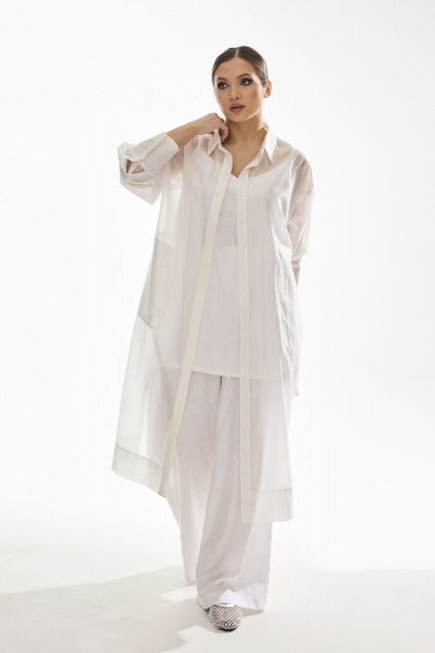 Блуза DAVA 4209 белый - фото 16