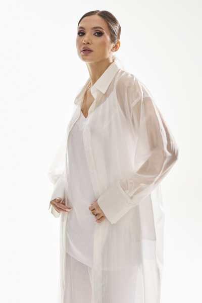 Блуза DAVA 4209 белый - фото 7