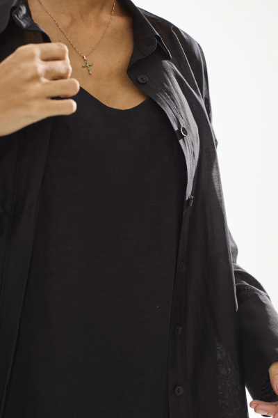 Блуза DAVA 4209 черный - фото 13