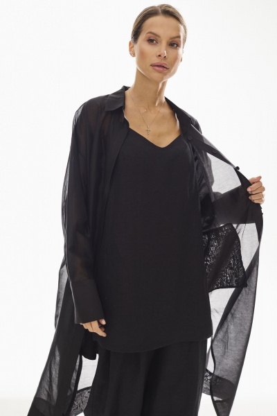 Блуза DAVA 4209 черный - фото 8