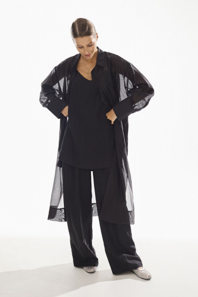 Блуза DAVA 4209 черный - фото 7