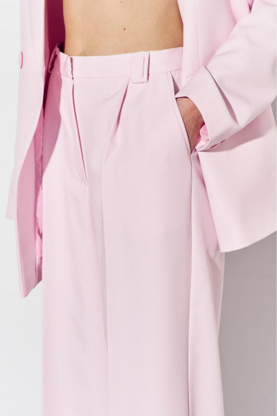 Брюки, жакет COCKTAIL 1050 пудра - фото 9