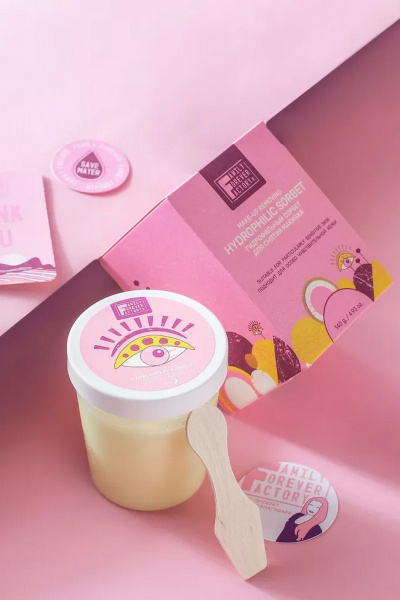 Сорбет FAMILY FOREVER FACTORY Oil Boom Гидрофильный сорбет для снятия макияжа, 140г - фото 5