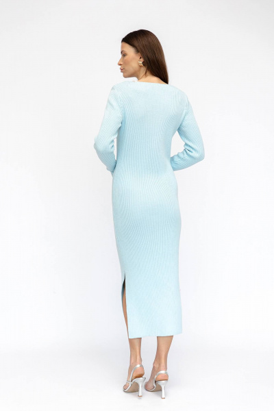 Платье Romgil РВ0026-ХЛ2 бледно-голубой - фото 2