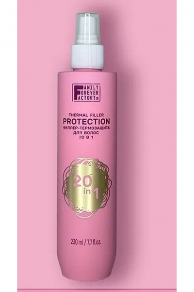 Маска для волос FAMILY FOREVER FACTORY Hair Pure Boom Филлер-термозащита для волос 20 в 1, 230мл - фото 2