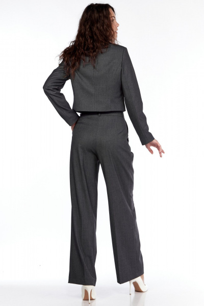 Жакет LadyThreeStars 2432 серый - фото 6