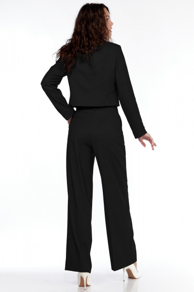 Брюки, жакет LadyThreeStars 2443 черный - фото 2