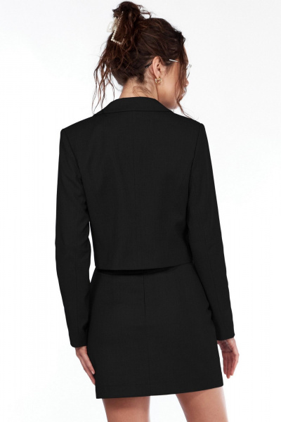 Жакет, юбка LadyThreeStars 2444 черный - фото 2