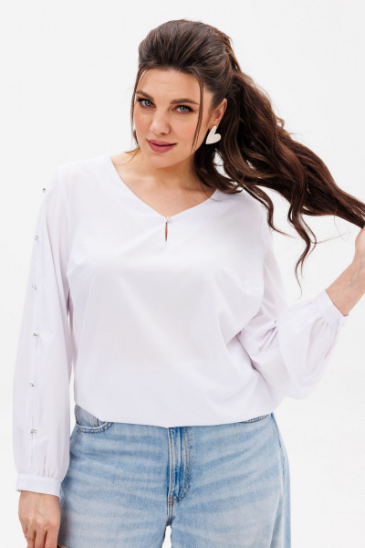 Блуза Anelli 1377 цвет_света - фото 3