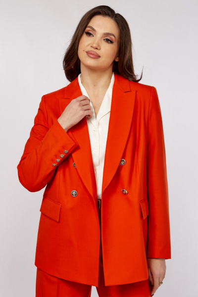 Брюки Nova Line 40154 оранжевый - фото 6