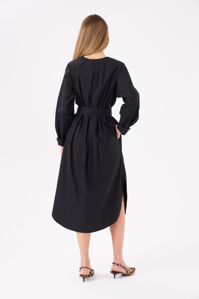 Платье Панда 196080w черный - фото 4