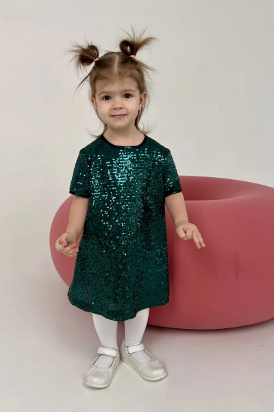 Платье Tammi 1Т88-24/3 зеленый - фото 7