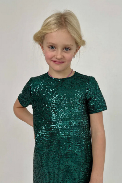 Платье Tammi 1Т88-24/3 зеленый - фото 5