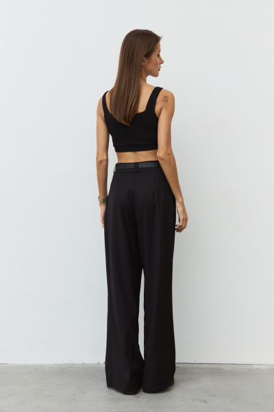 Брюки, жилет Luitui R4054 черный - фото 6