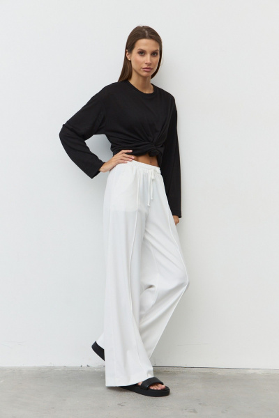 Брюки Luitui R2019 молочный - фото 7