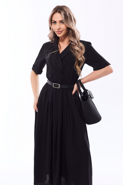 Платье Golden Valley 44147 черный - фото 2