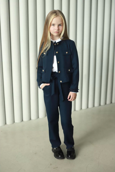 Брюки Tammi 1Ш21-24/1 синий - фото 1