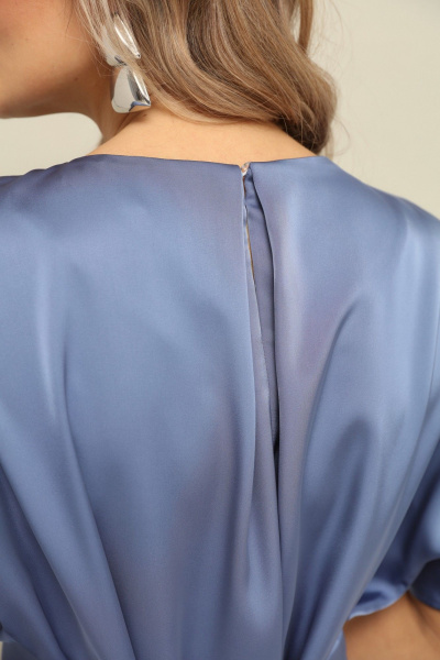 Платье LM М122 аквамарин - фото 11