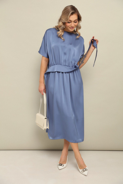 Платье LM М122 аквамарин - фото 6