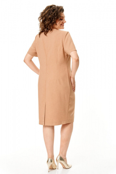 Блуза, платье VI ORO VR-1150 песок-разноцветный - фото 10