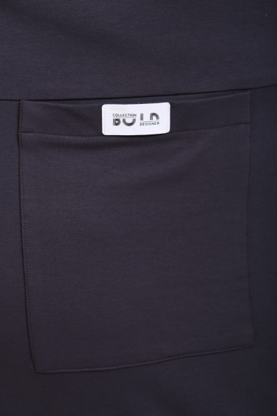 Платье Диомант 2055 синий_джинс - фото 9