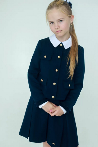 Жакет Tammi 1Ш92-25/1 синий - фото 5