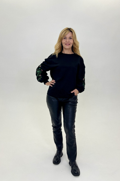 Свитшот Tammi 3Т92-24/2 черный - фото 4