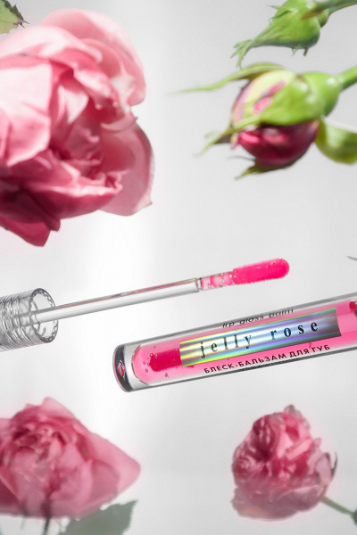 Бальзам для губ LUXVISAGE LUXVISAGE JELLY ROSE увлажнение 2,9 г - фото 2