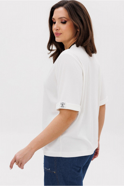 Джемпер Mislana 1201 белый - фото 2