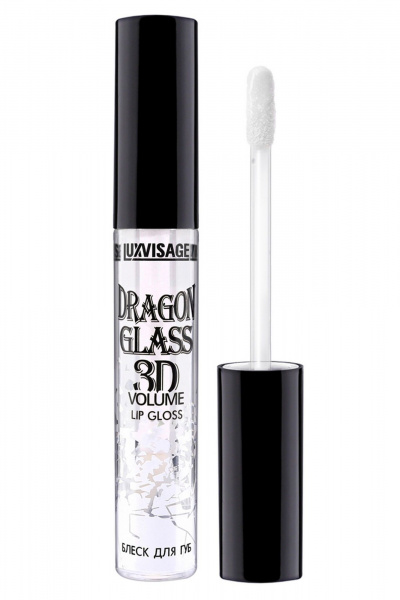 Блеск для губ LUXVISAGE DRAGON GLASS 3D volume 2,8 г 01 бесцветный - фото 1