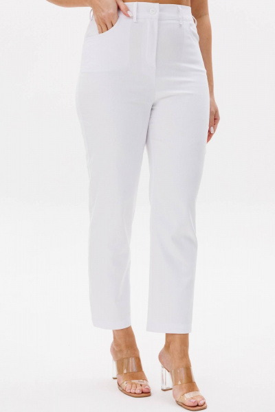 Брюки, рубашка Ma Сherie 3142 мятный+белый - фото 3