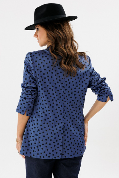 Жакет Condra 15100 синий_черный - фото 7